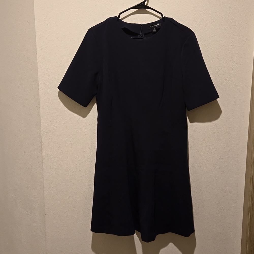 NWT Banana Republic Navy Dress
